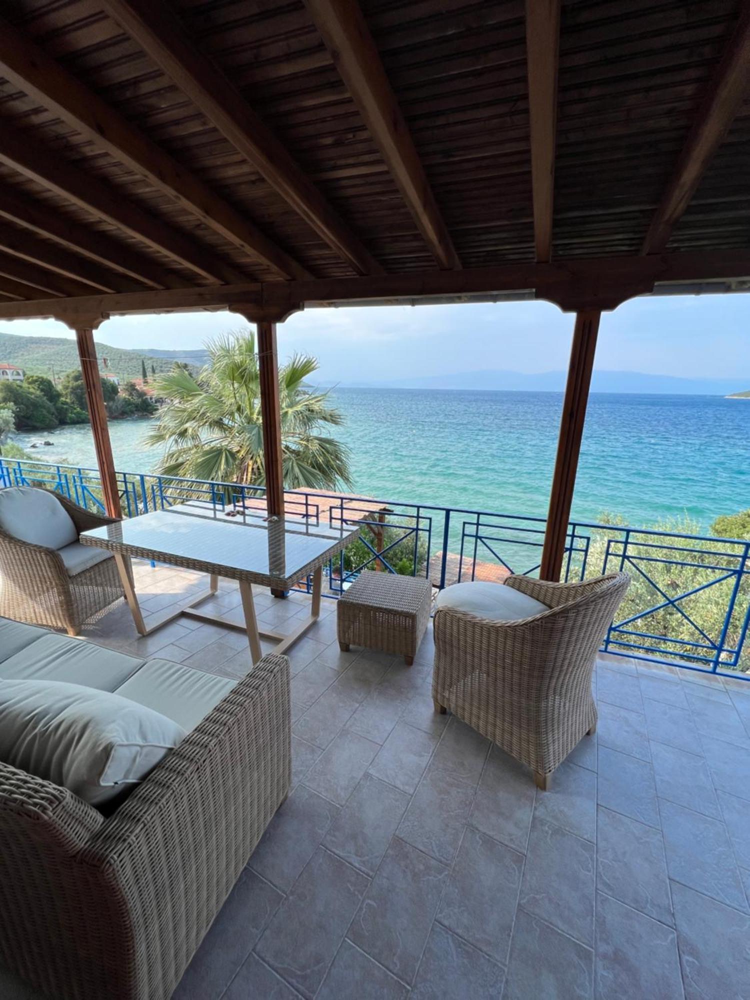 Villas Nies Seaside Appartments Sourpi Exterior foto